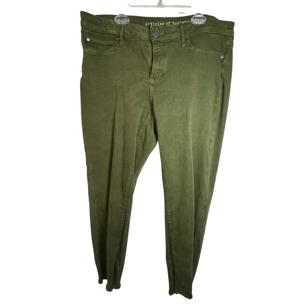 Articles of Society Olive Green Jeans-Size 29